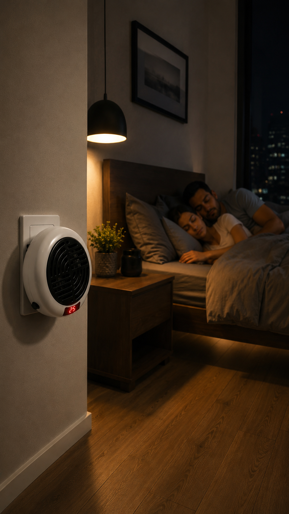 Insta Heater Calentador Portátil 900W con  control remoto