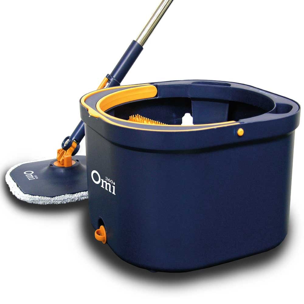 MOP TRAPEADOR CON CUBETA CENTRIFUGA DE AGUA MODELO OMI 360 LUXURY