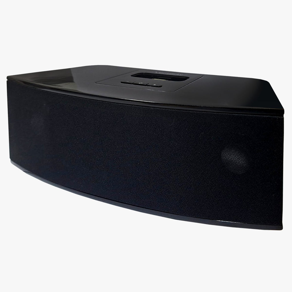 Bocina con Dock para Ipod y Iphone retro, entrada auxiliar y Bluetooth para celular