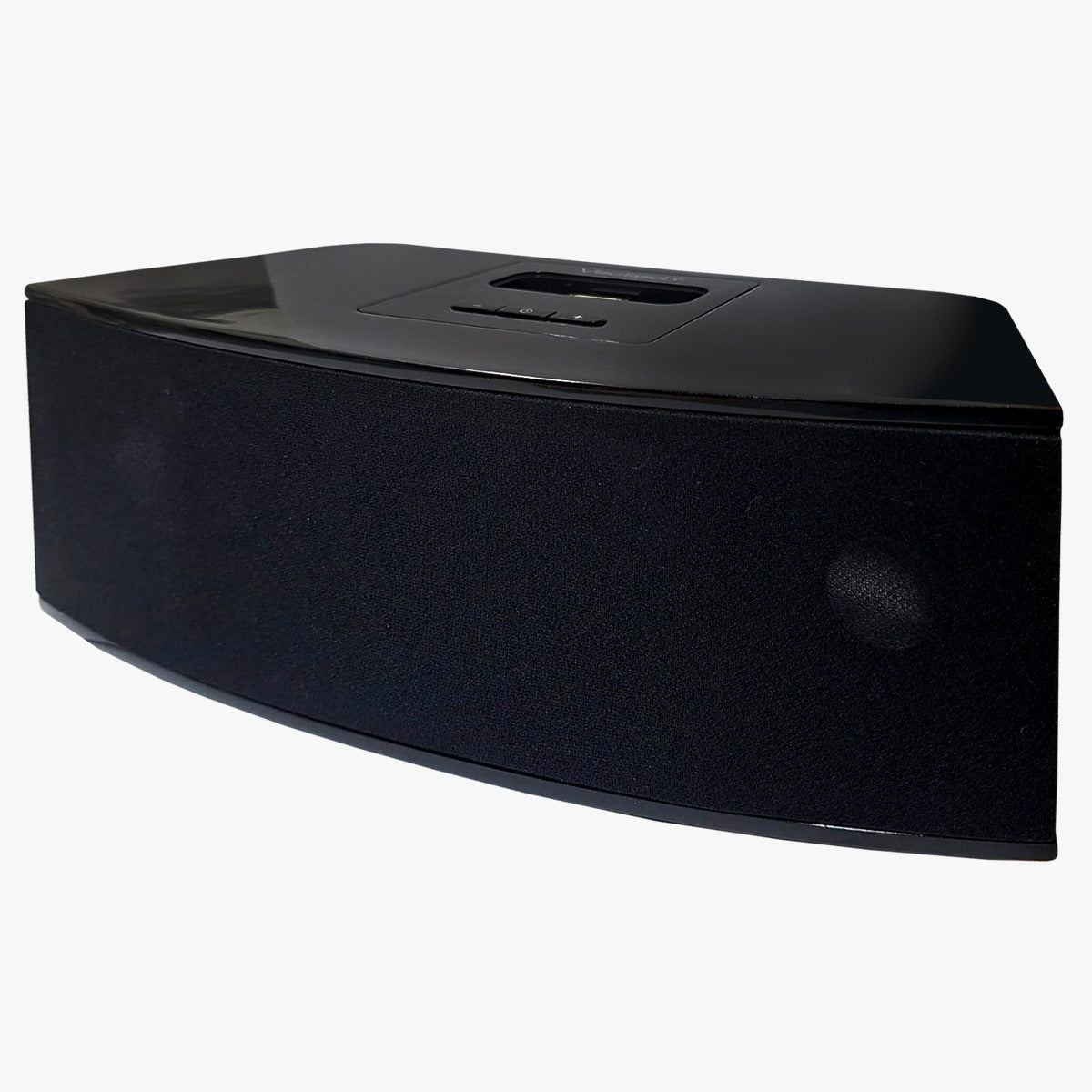 Bocina con Dock para Ipod y Iphone retro, entrada auxiliar y Bluetooth para celular