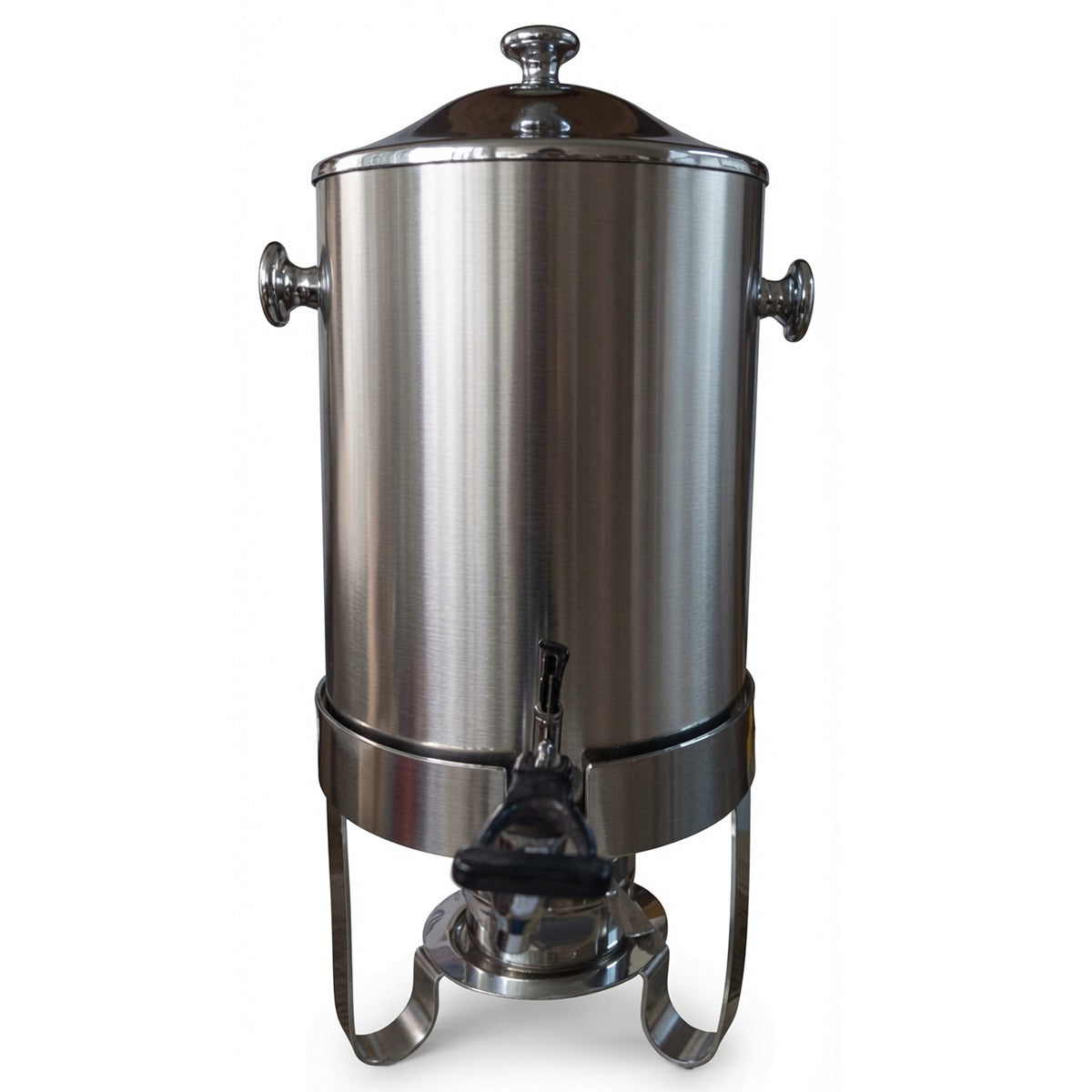 Cafetera Dispensadora de Acero Inoxidable con Calentador 49 tazas de capacidad