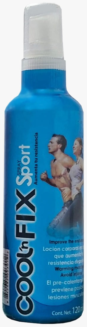 Set Completo Cool’n Fix Spray Corporal | Alivio del Dolor, Masaje, Sport y Descanso Muscular