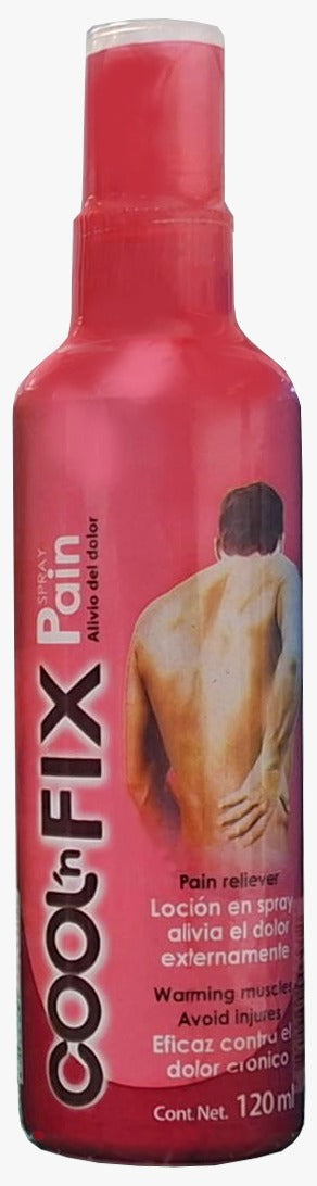 Set Completo Cool’n Fix Spray Corporal | Alivio del Dolor, Masaje, Sport y Descanso Muscular