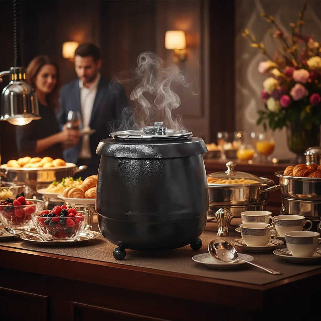 Sopera Hervidor Electrico Vectech Línea Cocina 9 Litros